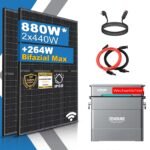 880W Balkonkraftwerk mit Speicher Zendure Solarflow Hyper 2000 Komplettset bis 960Wh zu 3840Wh