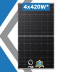 4x 420W Monokristallines Modul