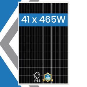 41x 465W Monokristallines PV-Modul